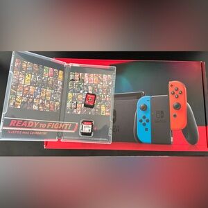 Nintendo Switch (Smash Bros and Mario Odyssey included)